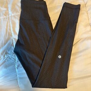 Lululemon wunder train leggings